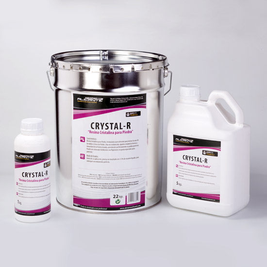 CRYSTAL-R. Resina Cristalina para Piedra